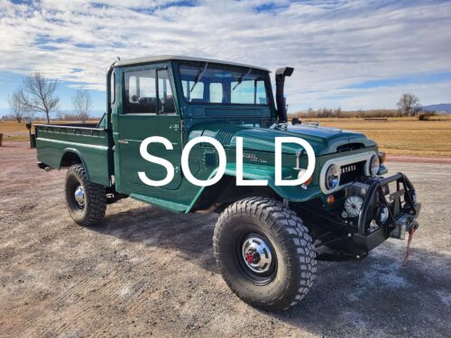 1967 Diesel FJ45 Pickup PRLC Stage 3 resto-mod