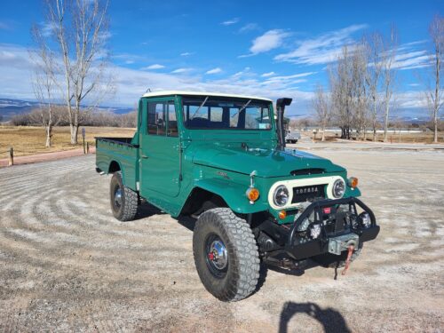 1967 Diesel FJ45 Pickup PRLC Stage 3 resto-mod - Image 12