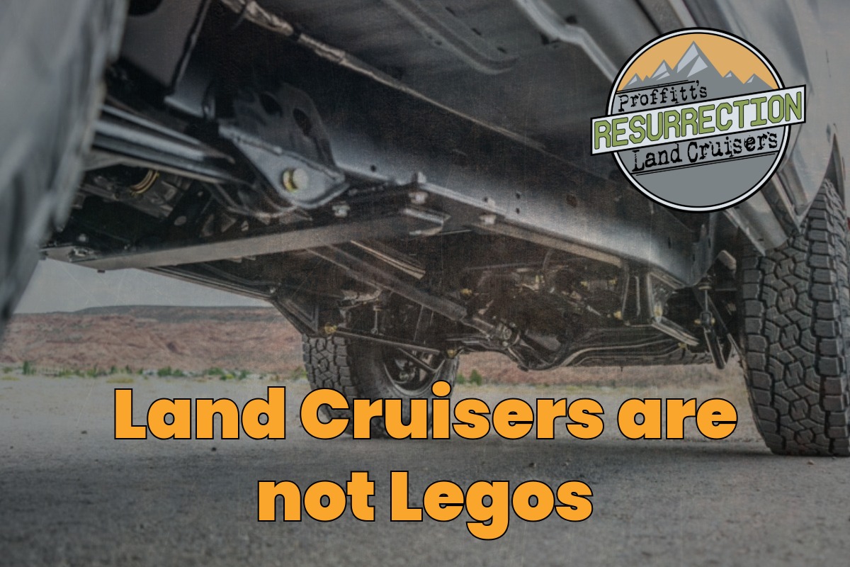 Land Cruisers are not Legos