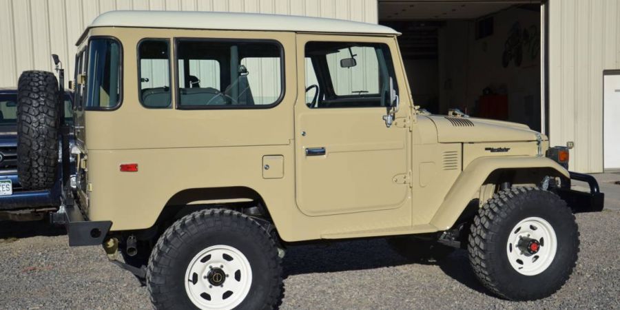 1982 Desert Tan FJ40 – Proffitt's Resurrection Land Cruisers